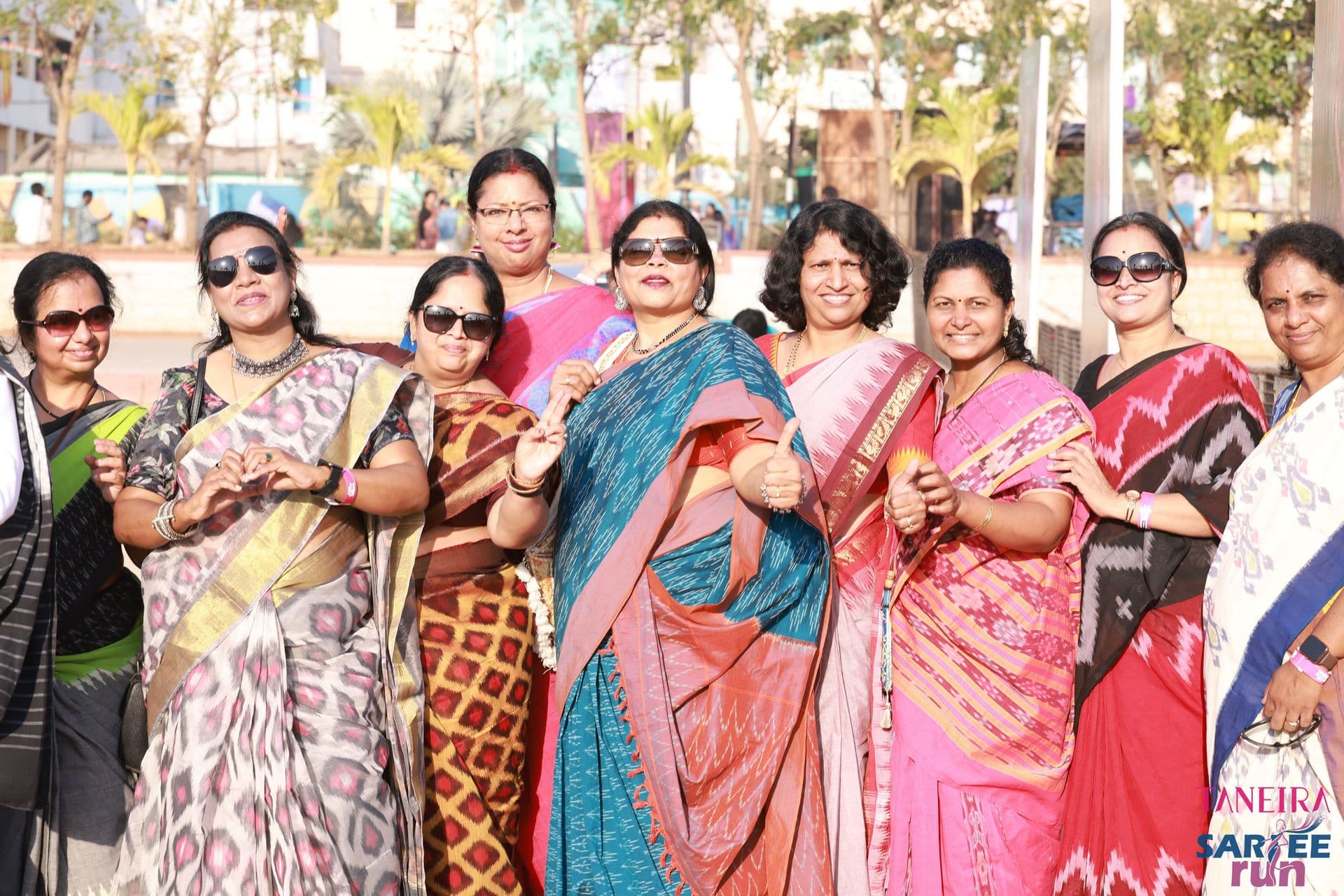 Raksha - Saree Run participant