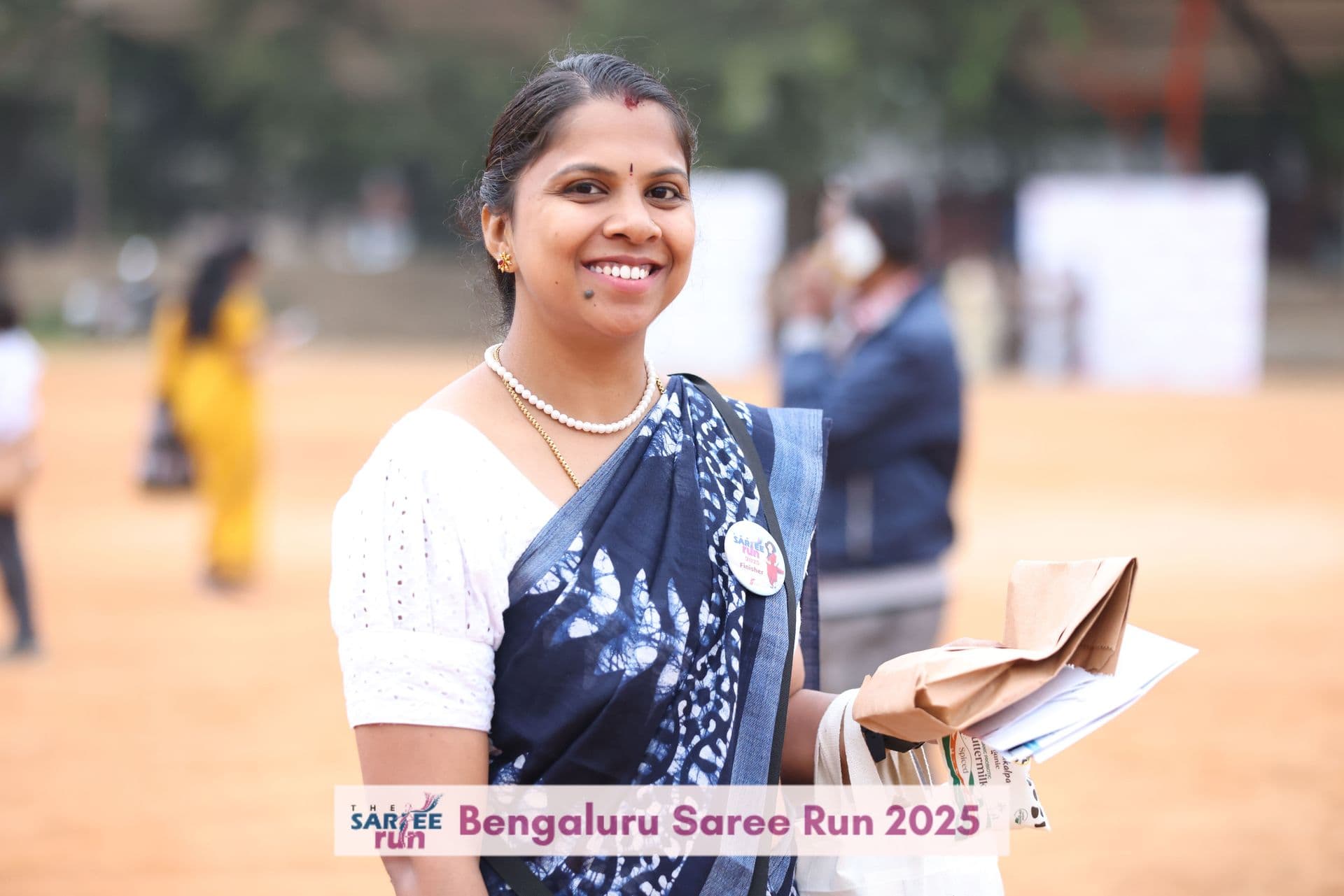 Jyoti - Saree Run participant