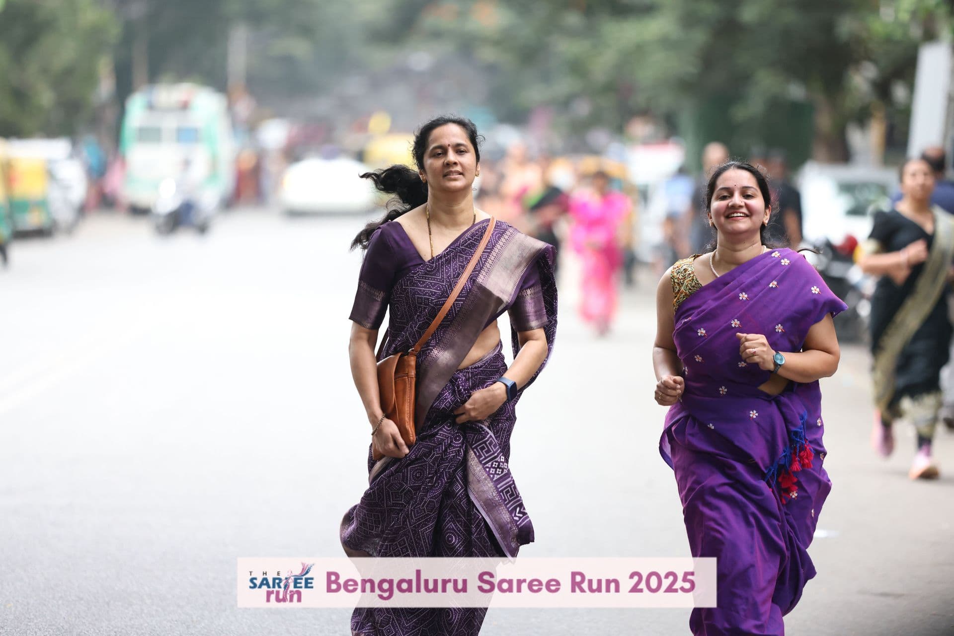 Saree Run USA participants and community members